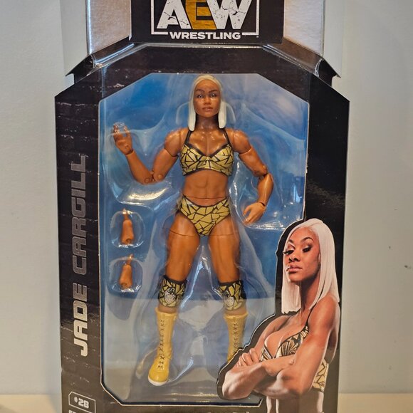 AEW Unmatched Jade Cargill 6-inch Figure (2022) - Picture 8 of 8
